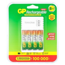 Устройство зарядное GP U411 4КК.АА/2700, 1 шт (kastd) в магазинах Ашан