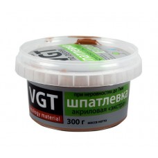Шпатлевка акриловая VGT Экстра по дереву махагон, 300 г (kastd) в магазинах Ашан
