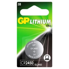 Батарейка GP BATTERIES CR2450, 1 шт (kastd) в магазинах Ашан