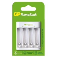 Зарядное устройство GP BATTERIES E411-2CRB1 на 4 слота в магазинах Ашан