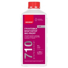 Грунтовка NEOMID ВлагоStop Bio концентрат 1:4, 1 л (kastd) в магазинах Ашан