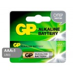 Батареи алкалиновые GP типоразмера ААА, 1 шт (kastd)