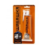 Герметик силиконовый Шабашка санитарный белый, 85 мл (kastd)