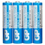 Батарейка GP Power Plus R03 AAA, 4 шт (kastd)
