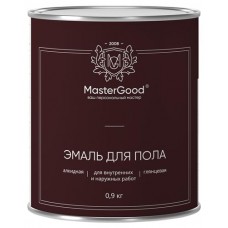 Эмаль для пола Master Good желто-коричневая, 0,9 кг (kastd) в магазинах Ашан
