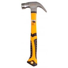 Молоток - гвоздодер Вихрь фибергласовая двухкомпонентная ручка, 450 г (kastd) в магазинах Ашан