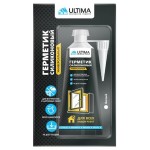 Герметик Ultima силиконовый универсальный белый, 80 мл (kastd)