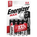 Батарейка ENERGIZER Max AA, 4 шт (kastd)