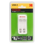 Зарядное устройство для аккумуляторов Kodak C8001B USB K2AA/AAA (kastd)