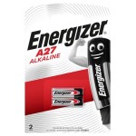Батарейка ENERGIZER Alkaline A27 FSB2 E301536401, 2 шт (kastd)