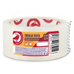 Лента липкая АШАН Красная птица повышенной клейкости прозрачная, 48 мм х 60 мм (kastd)