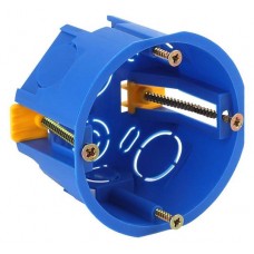 Коробка установочная ЭРА КУП 68х45мм для полых стен синяя IP30 (kastd) в магазинах Ашан