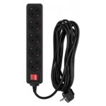 Сетевой фильтр PC Pet 1006 5 розеток черный (kastd)