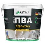 Клей ПВА Ultima Строитель универсальный, 0,9 кг (kastd)