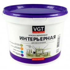 Краска акриловая интерьерная VGT ВД-АК-2180 белая, 3 кг (kastd) в магазинах Ашан