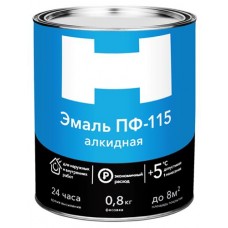 Эмаль H ПФ-115 белая, 0,8 кг (kastd) в магазинах Ашан