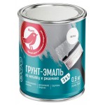 Грунт-эмаль АШАН Красная птица 3 в 1 белая, 900 г (kastd)