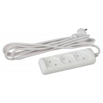 Удлинитель Эра U-3-5m без заземления 2x0,75 мм2 3 гнезда, 5 м (kastd)