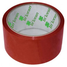 Лента клейкая In'Loran красная, 48 мм x 24 м (kastd) в магазинах Ашан