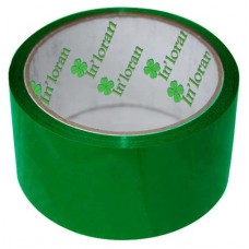 Лента клейкая In'Loran зеленая, 48 мм x 24 м (kastd) в магазинах Ашан