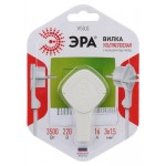 Вилка ультраплоская Эра 16A с кольцом (kastd)