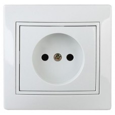 Розетка 2P Intro Plano 1-201-02 16А-250В СУ (kastd) в магазинах Ашан