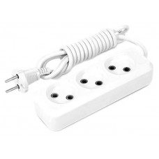 Удлинитель Эра U-3-1.5m без зазeмления 3 гнезда, 1,5 м (kastd) в магазинах Ашан