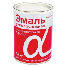 Эмаль Альфа ПФ-115 универсальная, 900 г (kastd) в магазинах Ашан