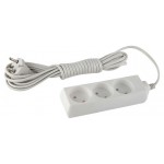 Удлинитель Эра UX-3-5m без заземления 1300 Вт 3 гнезда, 5 м (kastd)