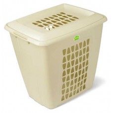 Корзина для белья Мартика Молетта бежевая, 45 л (kastd) в магазинах Ашан