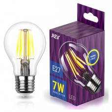 Лампа светодиодная Rev груша Filament Е27 7 Вт теплый свет (kastd) в магазинах Ашан