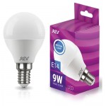 LED-Лампа шар REV 9-75W E14 Холодный свет (kastd)