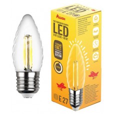 Лампа филаментная АШАН Красная птица Свеча на ветру Е27 теплый свет, 8 Вт (kastd) в магазинах Ашан