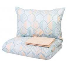 Комплект постельного белья Actuel Ранфорс, 2-спальный (kastd) в магазинах Ашан