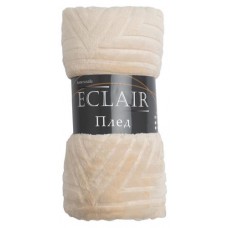 Плед ECLAIR Греция бежевый, 150х200 см (kastd) в магазинах Ашан