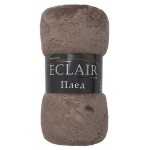 Плед ECLAIR Дамаск темно-серый, 150х200 см (kastd)