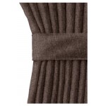 Штора Home&Style шоколад, 200х280 см (kastd)