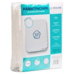 Наматрасник Уютные вещи влагозащитный натяжной махровая ткань, 160x200 см (kastd)