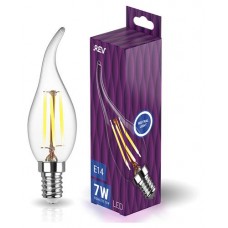 Лампа светодиодная REV DECO Filament свеча на ветру Premium FC37 7Вт E14 4000K (kastd) в магазинах Ашан