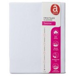 Простыня Actuel трикотажная на резинке белая, 90х200х25 см (kastd) Простыня Actuel трикотажная на резинке белая, 90х200х25 см (kastd)