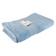 Полотенце Actuel махровое голубое банное, 95х150 см (kastd) в магазинах Ашан