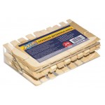 Прищепки деревянные Azur макси, 20 шт (kastd) Прищепки деревянные Azur макси, 20 шт (kastd)