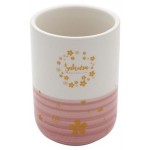 Стакан Sakura доломит белый розовый, 7х10 см (kastd) Стакан Sakura доломит белый розовый, 7х10 см (kastd)