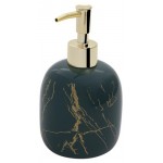Диспенсер для мыла Marble Green доломит, 9,2х16 см (kastd)