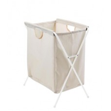 Корзина для белья складная бежевая в магазинах Ашан
