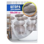 Штора для ванной Гормония, 180х200 см (kastd)
