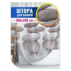 Штора для ванной Гормония, 180х200 см (kastd) в магазинах Ашан