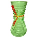Ваза стеклянная рельефная Грейси, 18 см (kastd)