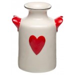 Ваза керамическая Love, 21 см (kastd)