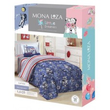 Комплект детского постельного белья Mona Liza Ship сатин, 1,5-спальный (kastd) в магазинах Ашан